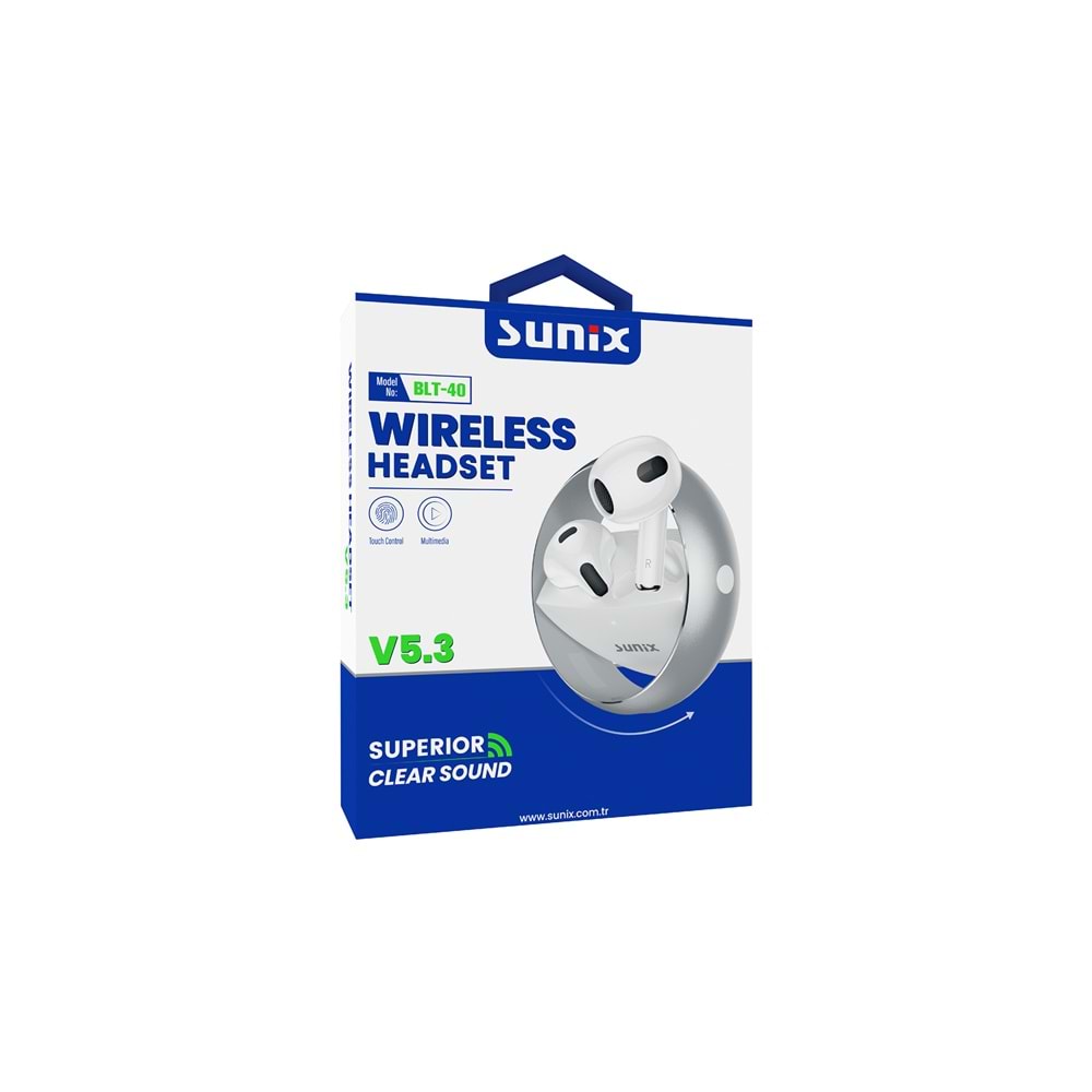 BLT40 Bluetooth Kulaklık Beyaz