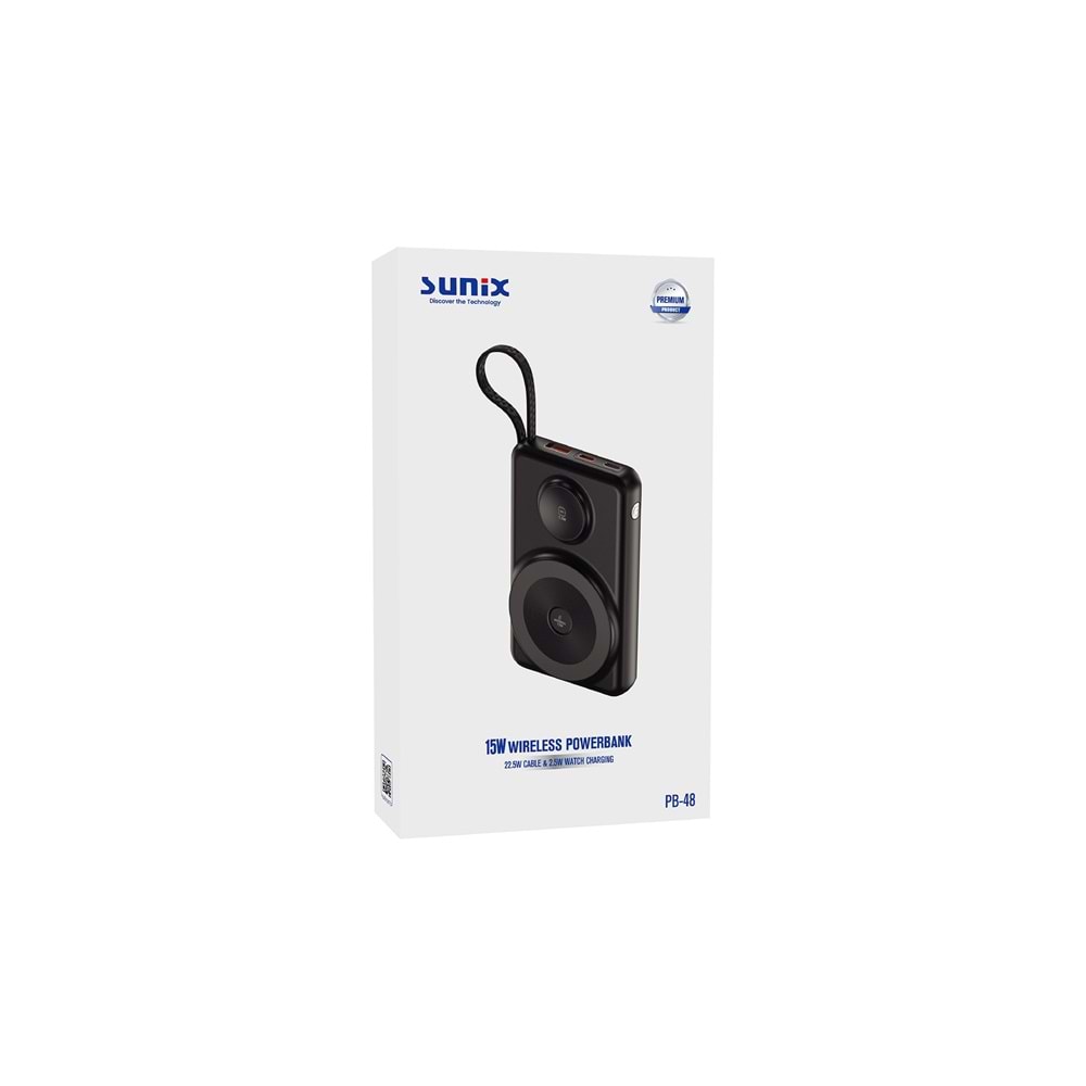 PB48 / 10.000 mAh Wireless Powerbank