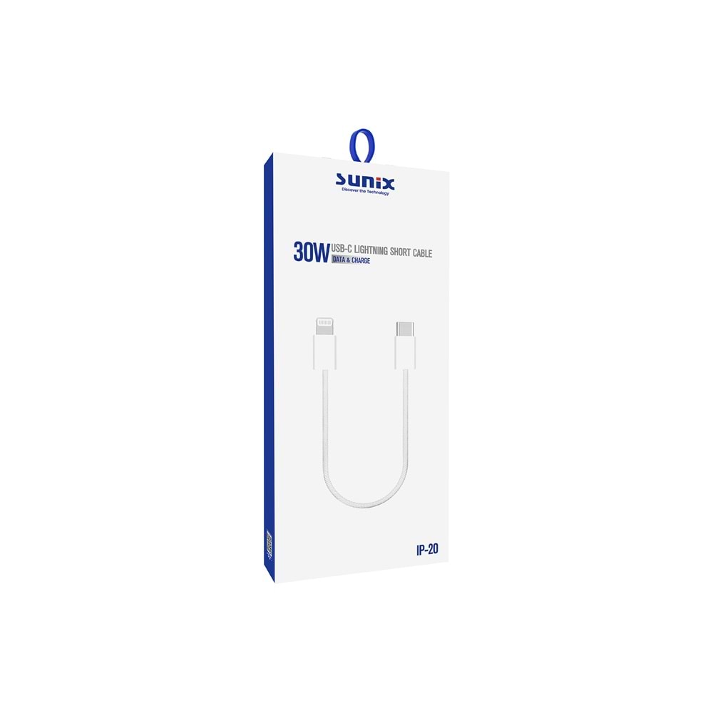 İP20 - 30W Usb-C İphone Kısa Kablo