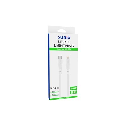 SC93 Usb-C İphone Şarj Kablo
