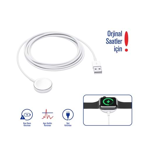 WTH10 Usb-A Saat Şarj Kablosu