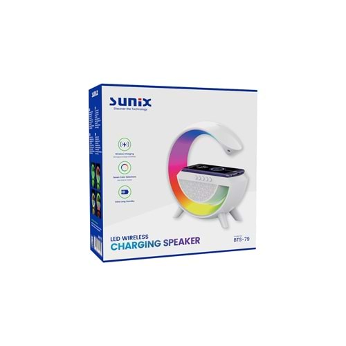 BTS79 Manyetik Şarj Standlı Bluetooth Hoparlör