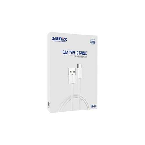İP16 - 3.0A Type-C Kablo - 2 Metre