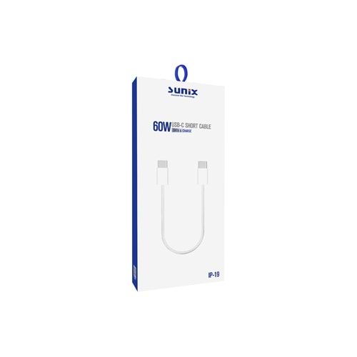İP19 Usb-C Kısa Kablo 60w
