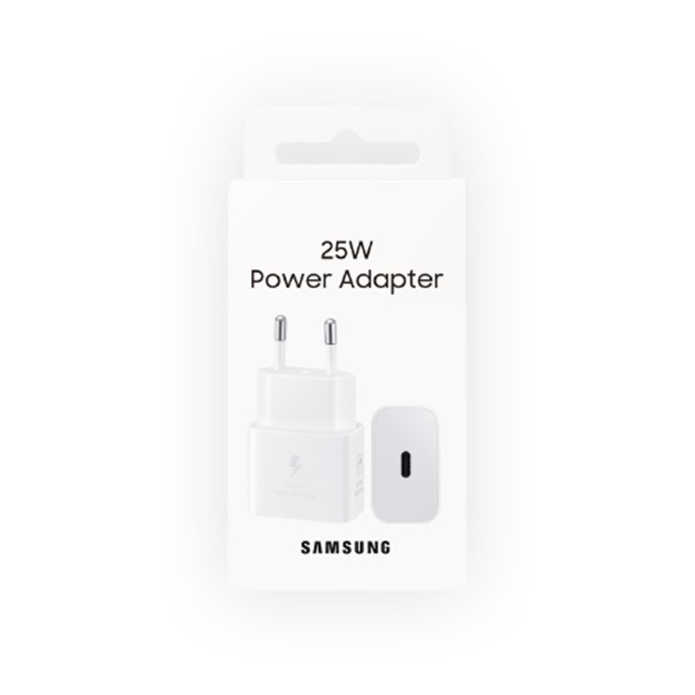 SAMSUNG 25W Type-C Hızlı Şarj Adaptörü