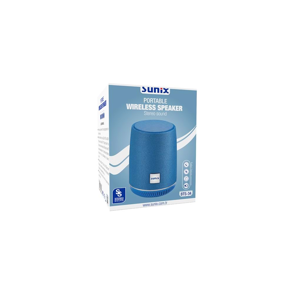 BTS34 Bluetooth Hoparlör