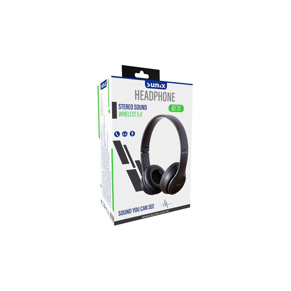 BLT25 Bluetooth Kulaklık Siyah