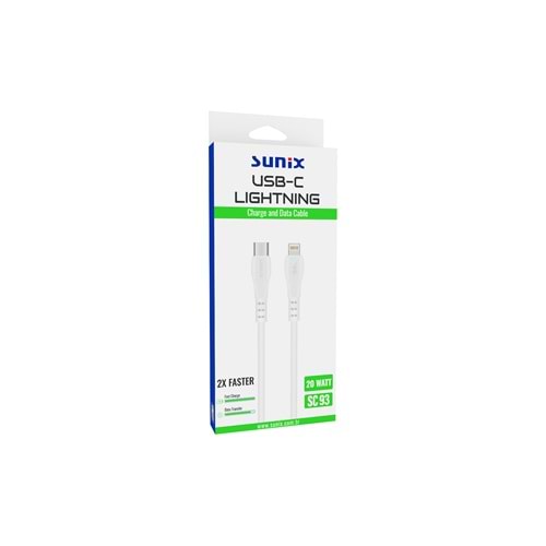SC93 Usb-C İphone Şarj Kablo