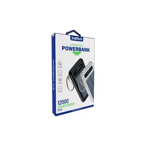 PB43 / 12.000 mAh Solar Energy Powerbank