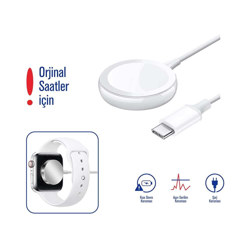 WTH20 Usb-C Saat Şarj Kablosu