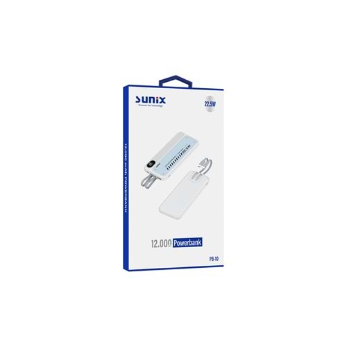 PB10 / 12.000 mAh Powerbank - Beyaz