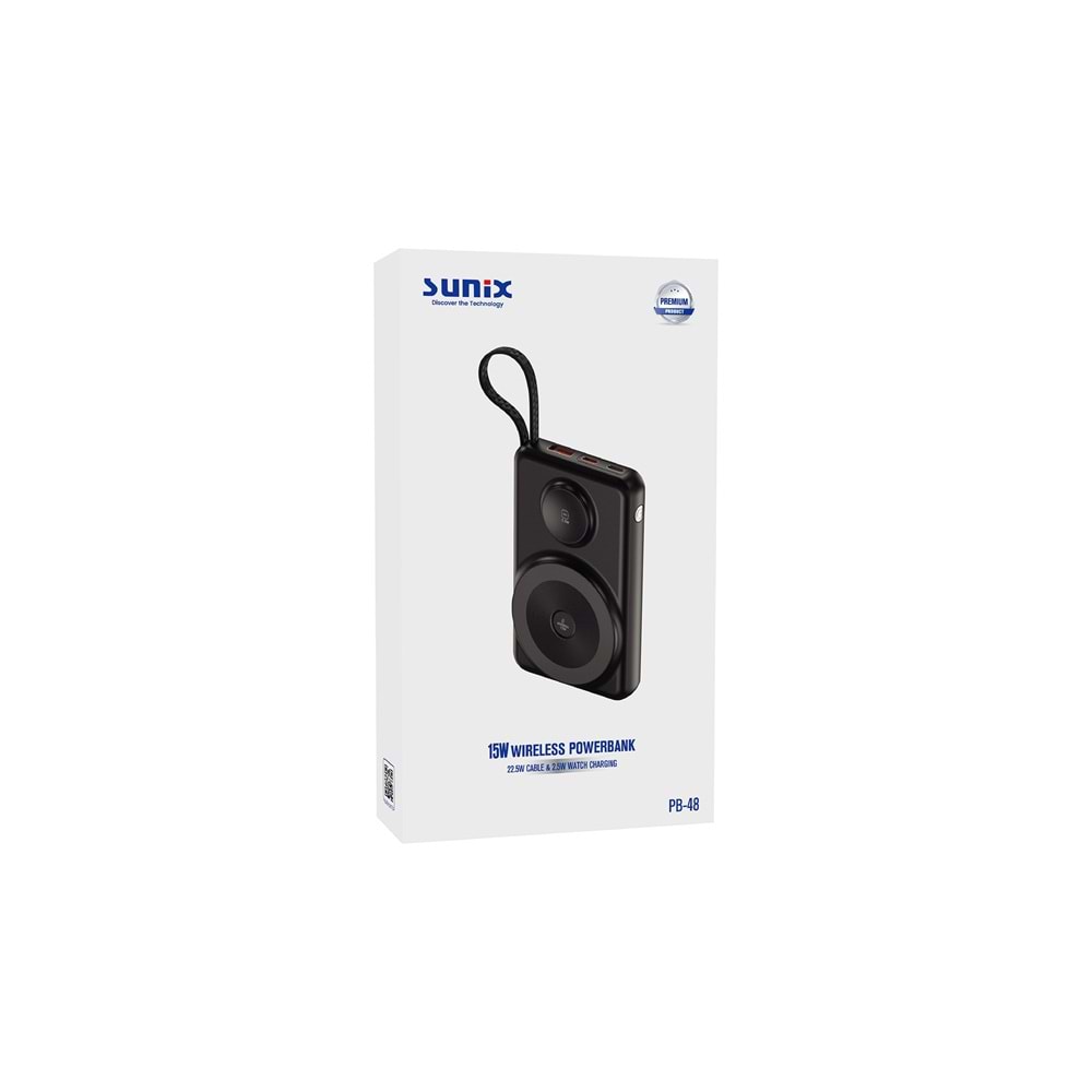 PB48 / 10.000 mAh Wireless Powerbank