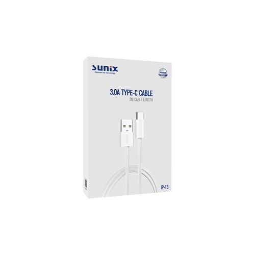 İP16 - 3.0A Type-C Kablo - 2 Metre