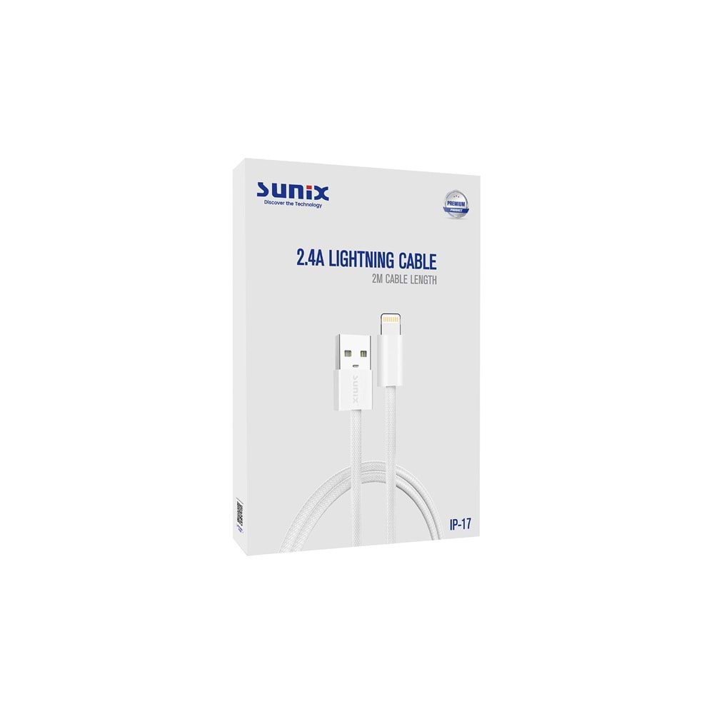 İP17 - 2.4A Type-C Kablo - 2 Metre