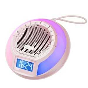 TRİBİT BTS11 AquaEase IPX7 Su Geçirmez Işıklı Hoparlör PEMBE