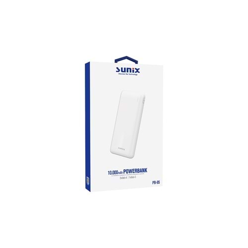 PB95 / 10.000 mAh Powerbank - Beyaz