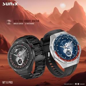 WT6PRO SAAT SİYAH